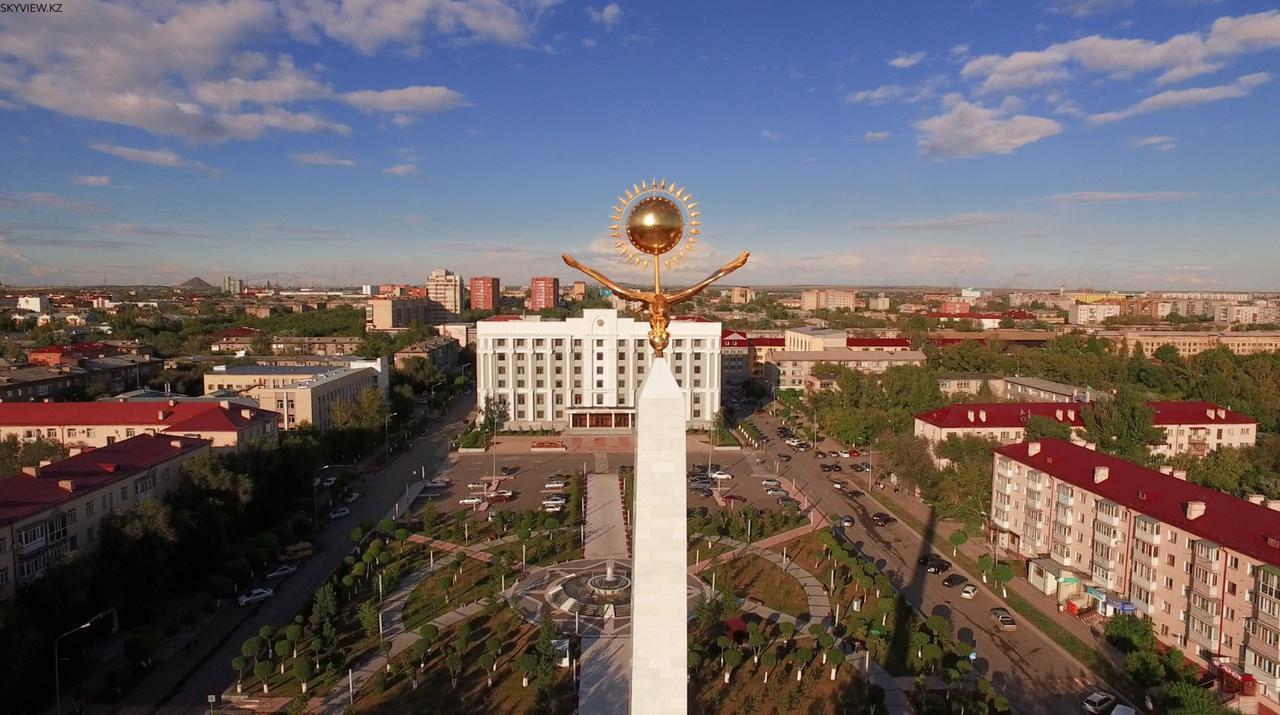 Хай-Тек Апартаменты В Центре По Гоголя51 Karagandy Exteriör bild